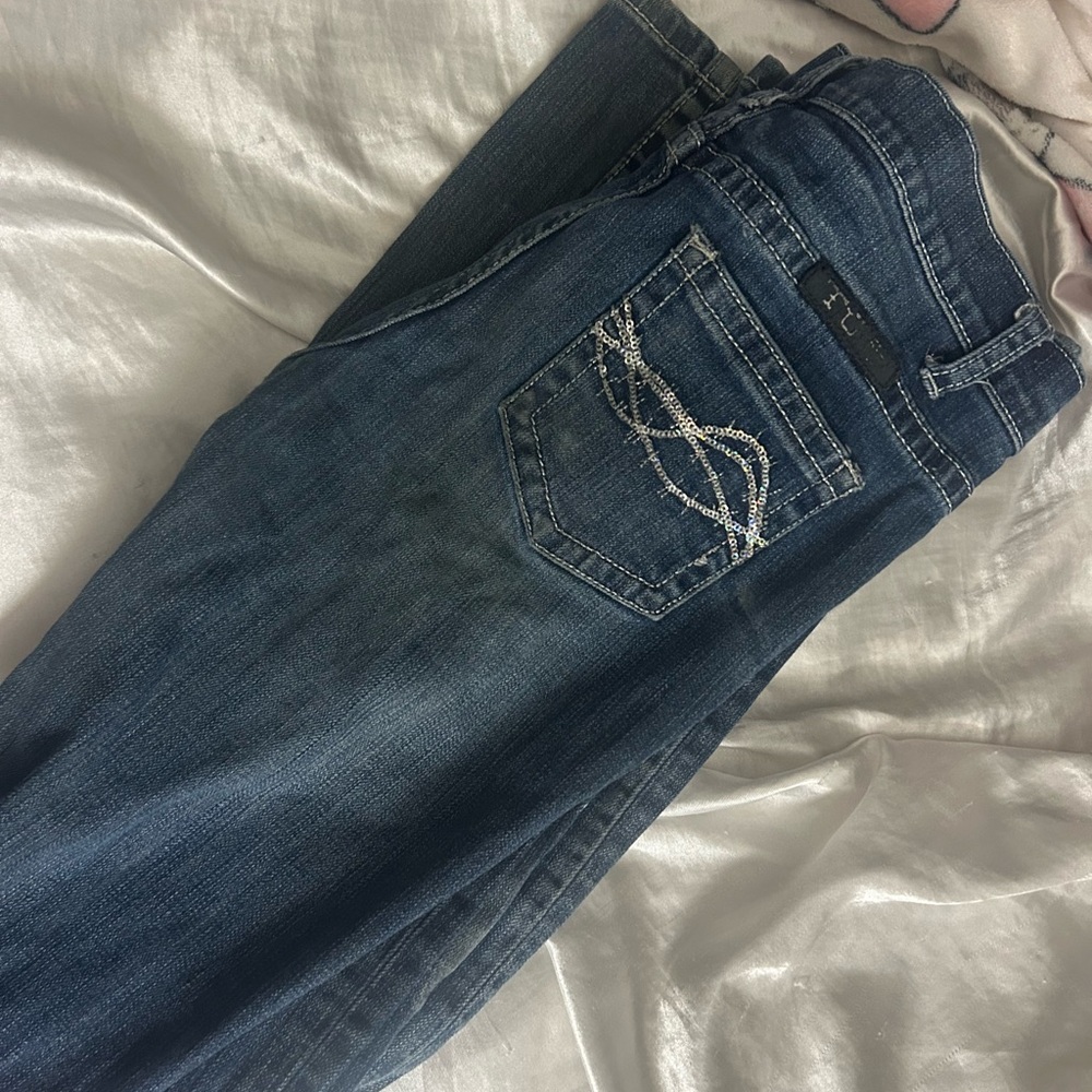 Cowgirl Tuff Blue Boot Cut Jeans